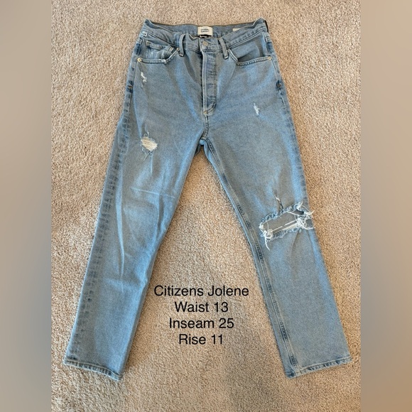 Citizens of Humanity Jolene Denim - Picture 1 of 2